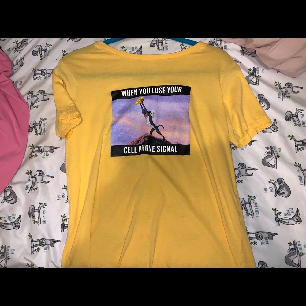 A lion king shirt